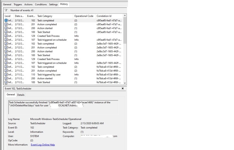 combin scheduler not working