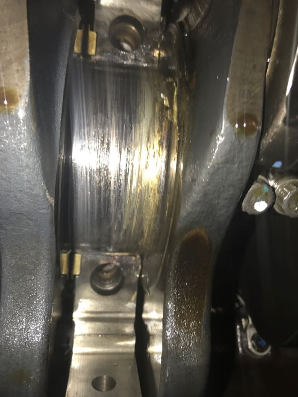 Thrust shop bearing problems