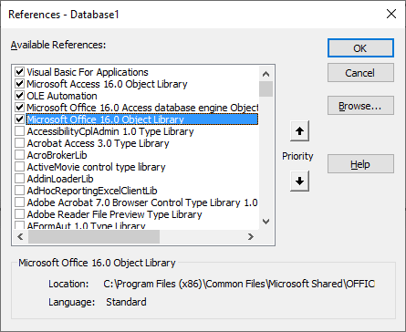 Find the address of an object in Visual Studio