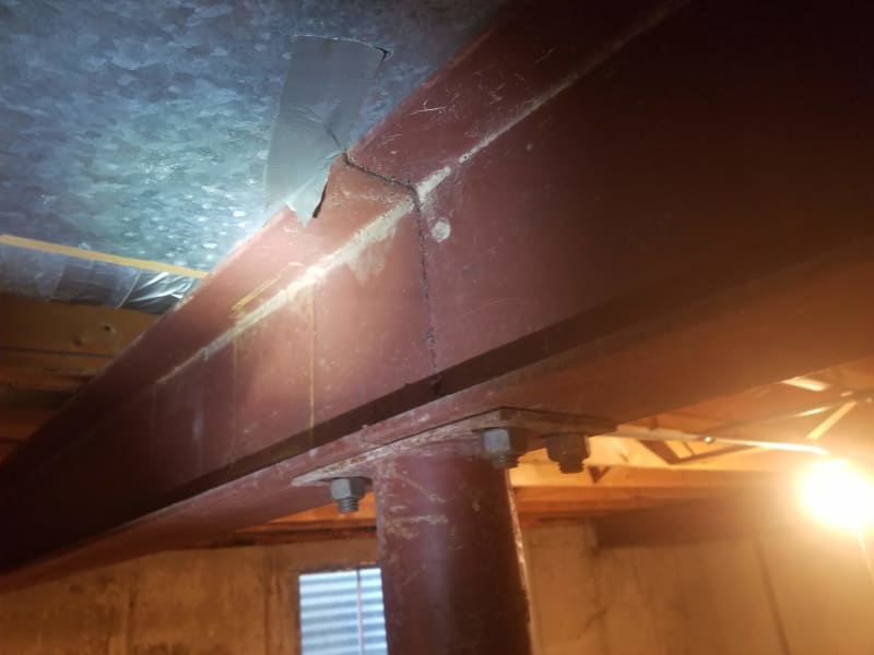 Removing Basement Column And Splicing, How To Reinforce Basement Beam