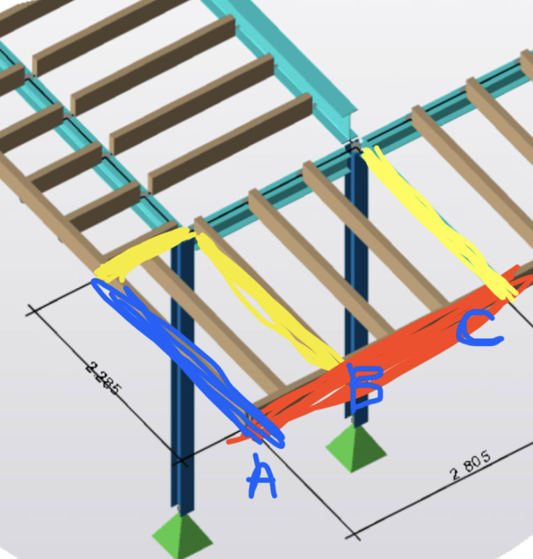 flat roof overhang