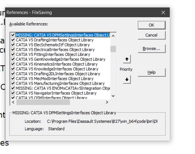 Catia VB Error - DASSAULT: CATIA products | Eng-Tips Catia VB Error - DASSAULT: CATIA products | Eng-Tips