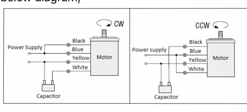 Connection Single Phase Motor Wiring Diagram Talk To Reverse | Home