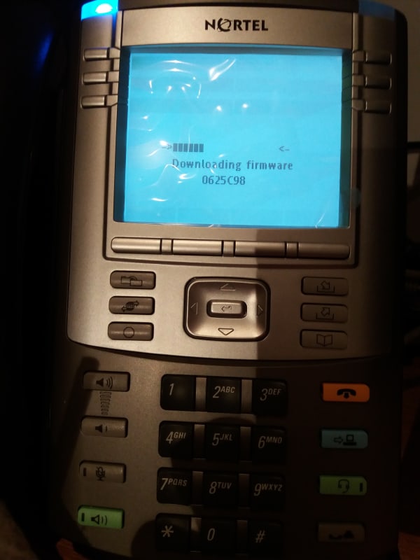 nortel 1140 fw authentication failure