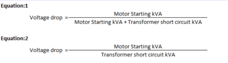 voltage drop formula