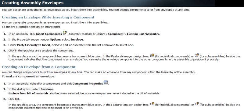 solidworks 2005 exit from creating part in assembly