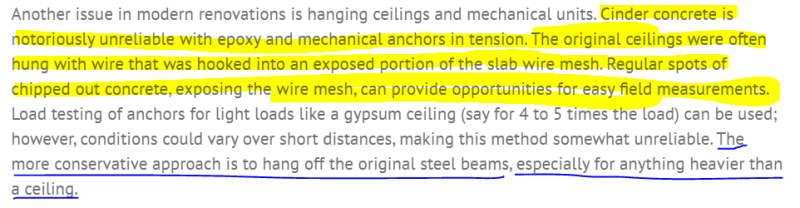 Hanging ductwork off rebar in slab? - Structural engineering general ...