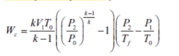 Isothermal and adiabatic air compression