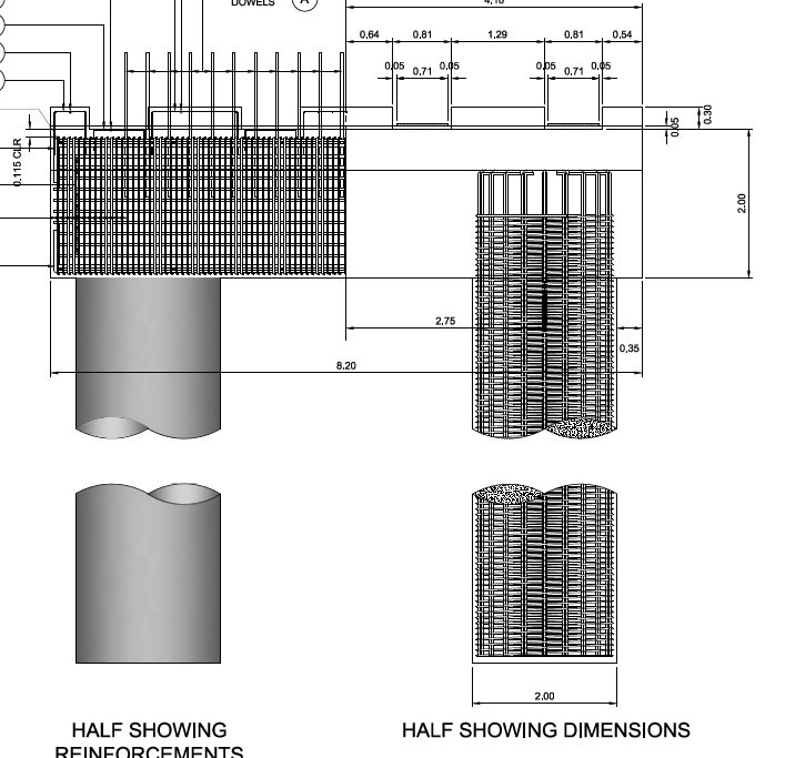 Column Pile Bent Bracing Structural Engineering General Discussion