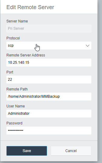VM R11.1 ftp backups - Avaya: IP Office - Tek-Tips