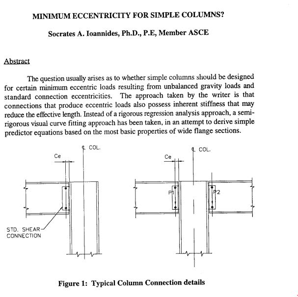 beam to column connection