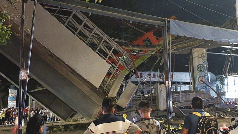 mexico city subway overpass collapse mexico city subway overpass collapse