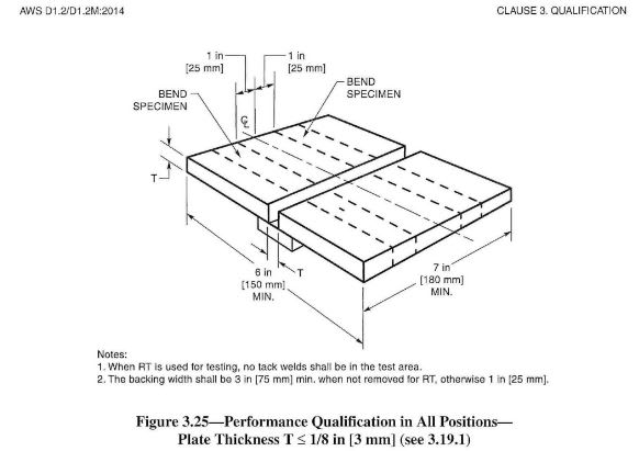 Aws D1 2 Welder Qualification Tig Aws Welding Code Issues Eng Tips