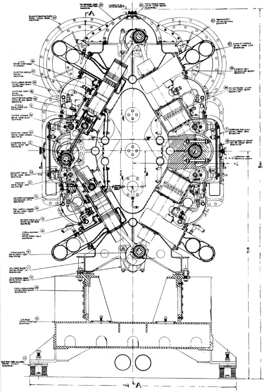 Fairbanks Morse O-P Engine Animation 