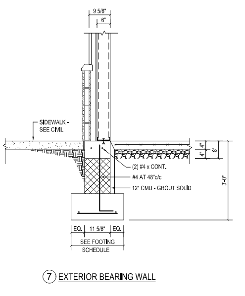 Metal stud bearing wall attachment to top of CMU - Structural ...