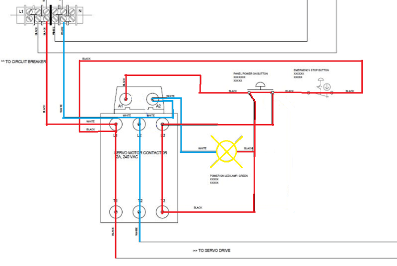 Motor contactor wiring check - Electrical Engineering general