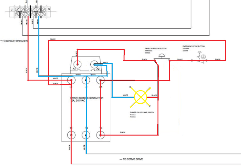 Motor contactor wiring check - Electrical Engineering general