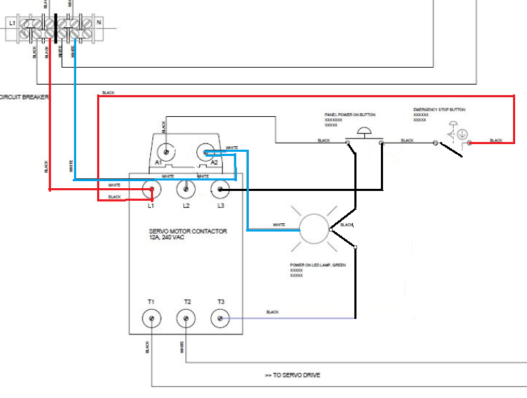 Motor contactor wiring check - Electrical Engineering general ...