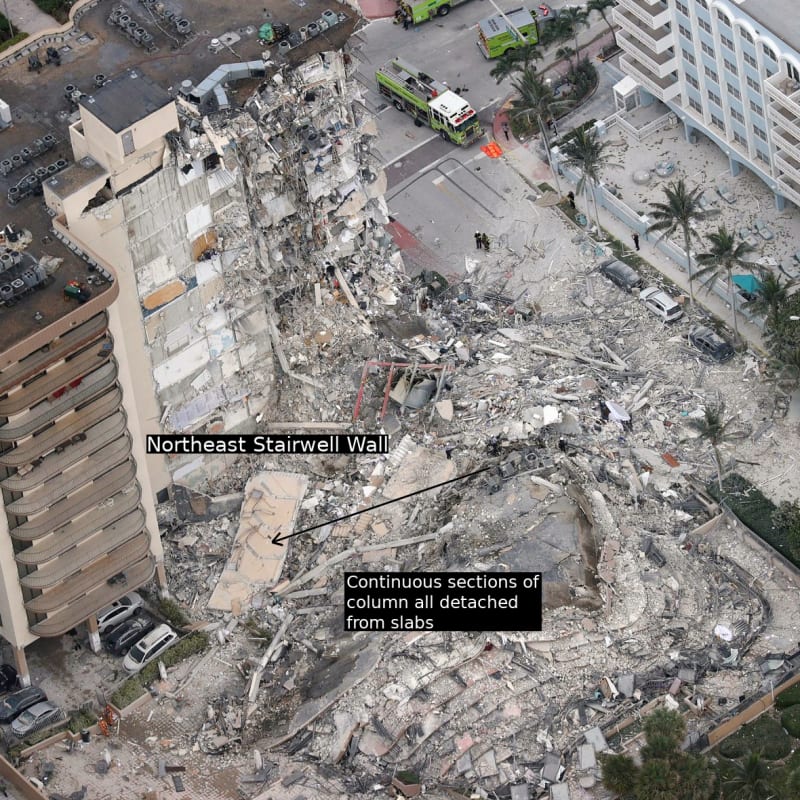 Miami Beach, Champlain Towers South apartment building collapse, Part 03 -  Engineering Failures & Disasters - Eng-Tips