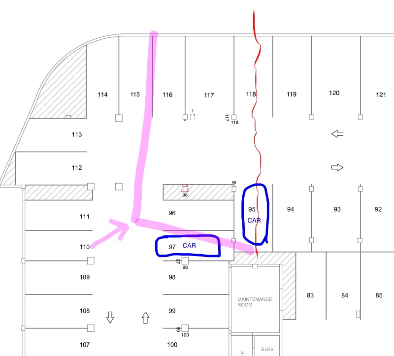 floor plan of champlain tower south