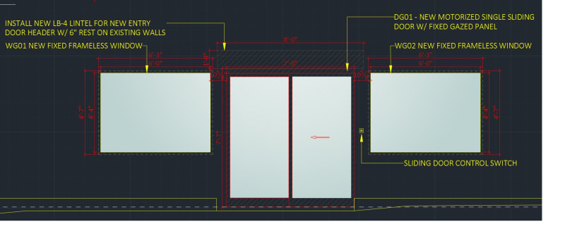 Modular CMU Construction - Rough Opening Size For Double Door - Structural  engineering general discussion - Eng-Tips