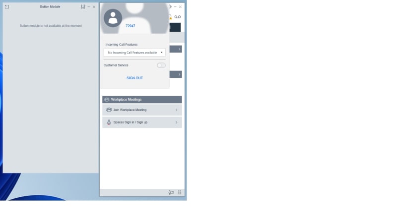 Workplace client - customer service mode - Avaya: CM/Aura (Definity