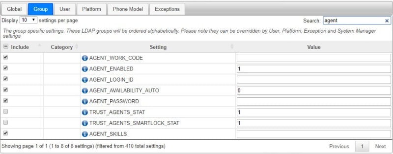 Workplace client - customer service mode - Avaya: CM/Aura (Definity
