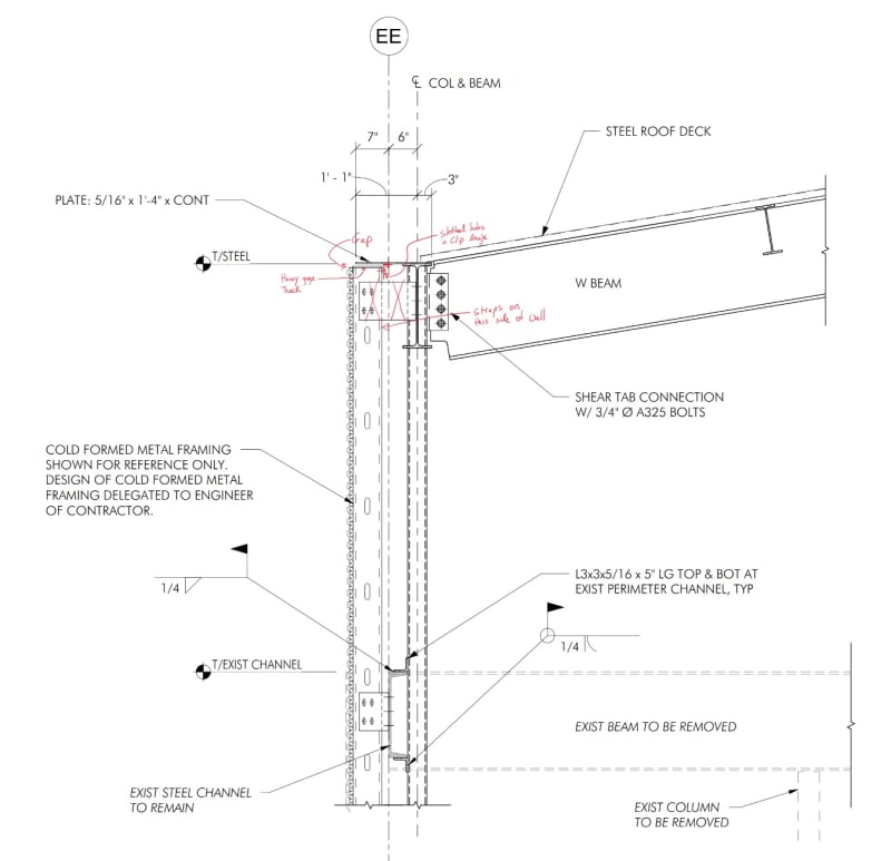 Drilling through track in wall -  Community Forums