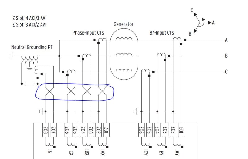 CT wiring to Relay - Electric power & transmission & distribution - Eng ...