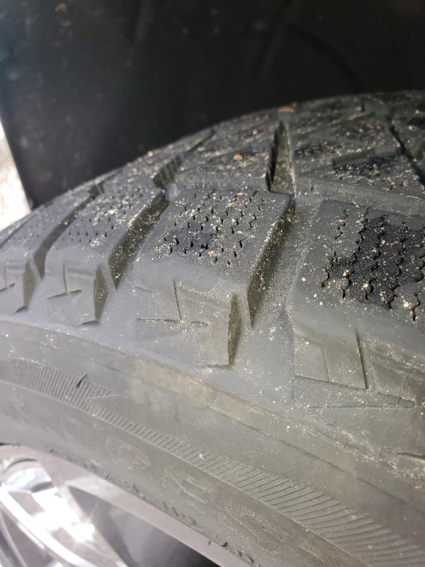 Just curious - why do SUV tires (front) wear so much on the outer ...