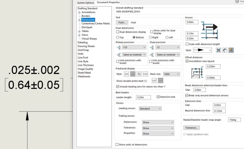 dual-dimensioning-and-dimension-format-dassault-solidworks-3d-design