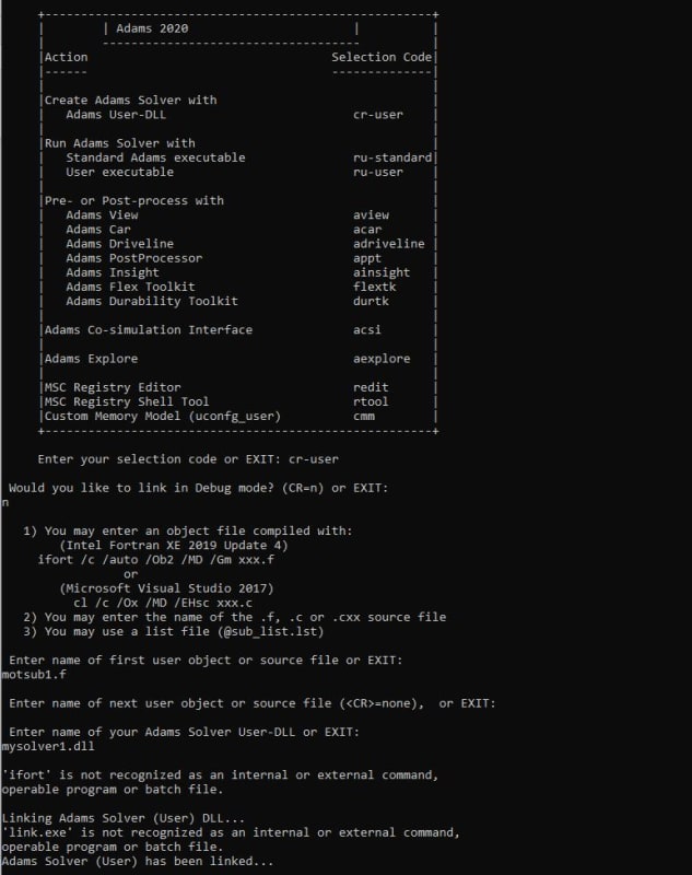 create-dll-file-in-adams-msc-software-adams-eng-tips