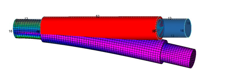 Same mesh on the contact surface - Siemens: Femap - Eng-Tips