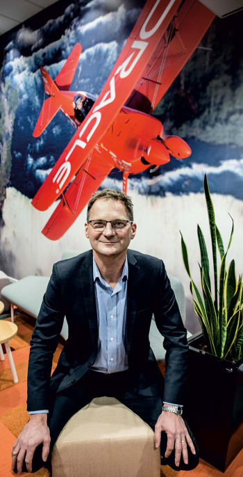 ENGINEERING.com met with Oracle’s Swedish CEO, Carl Frögelius. (Image by: Bosse Johansson)