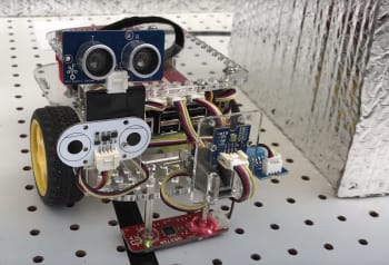 Cybersecurity experts have a new tool in the fight against hackers – a decoy robot. Researchers at Georgia Tech built the “HoneyBot” to lure hackers into thinking they had taken control of a robot, but instead the robot gathers valuable information about the bad actors, helping businesses better protect themselves from future attacks. (Image courtesy Georgia Tech.)