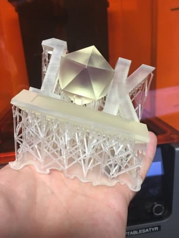 A half-scale 10K model in the palm of my hand. A few days labor, now off to Roopinder for the final say.
