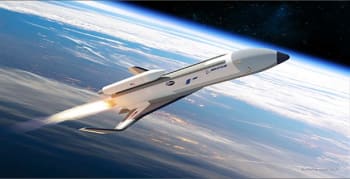 Artist's concept of the XS-1. (Image courtesy of DARPA.)