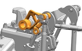 Analyst level topology optimization of a part within an assembly. (Image courtesy of Siemens PLM.)