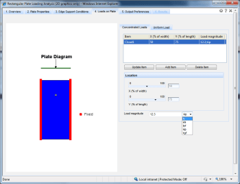 Plate structural simulation app. (Image courtesy of EASA.)