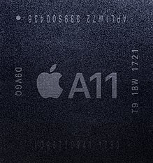 The Apple A11 Bionic system on a chip (SoC) has a built-in neural network. Adding machine learning onto mobile phone chips is a trend that will likely bleed into the IoT.