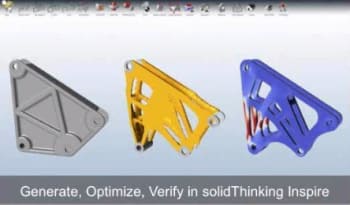 Simulation-based optimization is often thought of in early development like topology optimization. However, simulation can optimize all stages of a product’s development. (Image courtesy of Altair.)