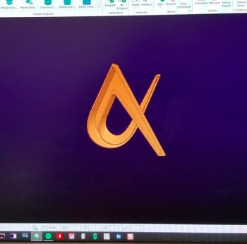 The standard model used during the May 2018 Autodesk CAM Challenge. Image Courtest of @wagnermachineco (instagram).