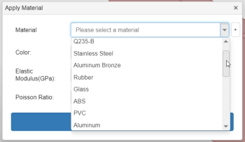 Custom materials are easy to apply in the software. And while writing this article, a materials library went live in Simright. (Image courtesy of Simright.)