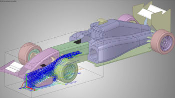 ANSYS Discovery Live shows a lot of potential to bringing new users to Simulation thanks to its ability to display results rapidly so that users can observe trends. However, will it meet the requirements of seasoned engineers? (Image courtesy of ANSYS.)