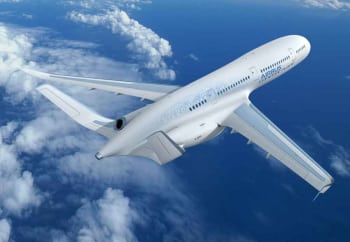 Through partnerships with the University of Michigan, Airbus will leverage student and faculty engineering skills to speed the development of advanced commercial aircraft. (Image courtesy of Airbus.)