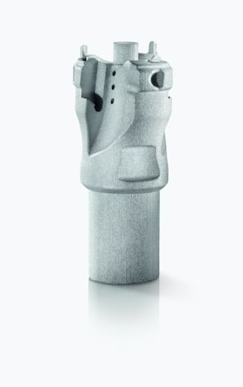 Benefits of Incus technology include speed, resolution and surface finish. (Image courtesy of Lithoz.)