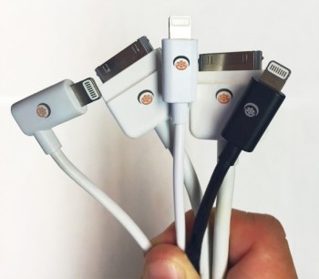 Lightning and 30-pin connectors. (Photo courtesy of Consolidated Wire.)