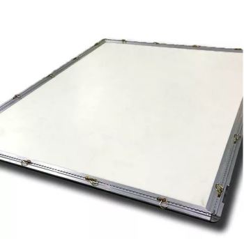 Cargo pallet made from composite material. (Image courtesy of Carbon Freight.)
