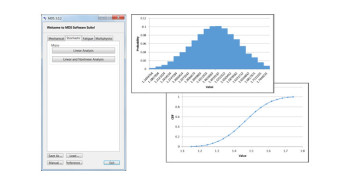 Stochastic results from Multiscale Designer.