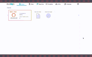 Eureqa extrapolating data based on a predictive model. (Image courtesy of Autodesk and Nutonian.)